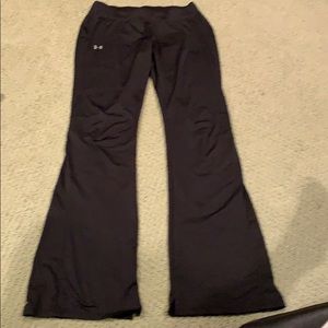 Under Armour black flare pants